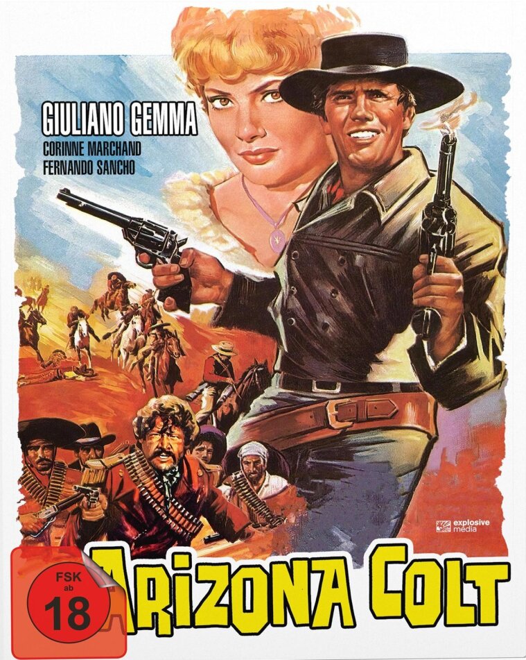 Arizona Colt (1966) Cover B, Mediabook, Blu-ray + DVD