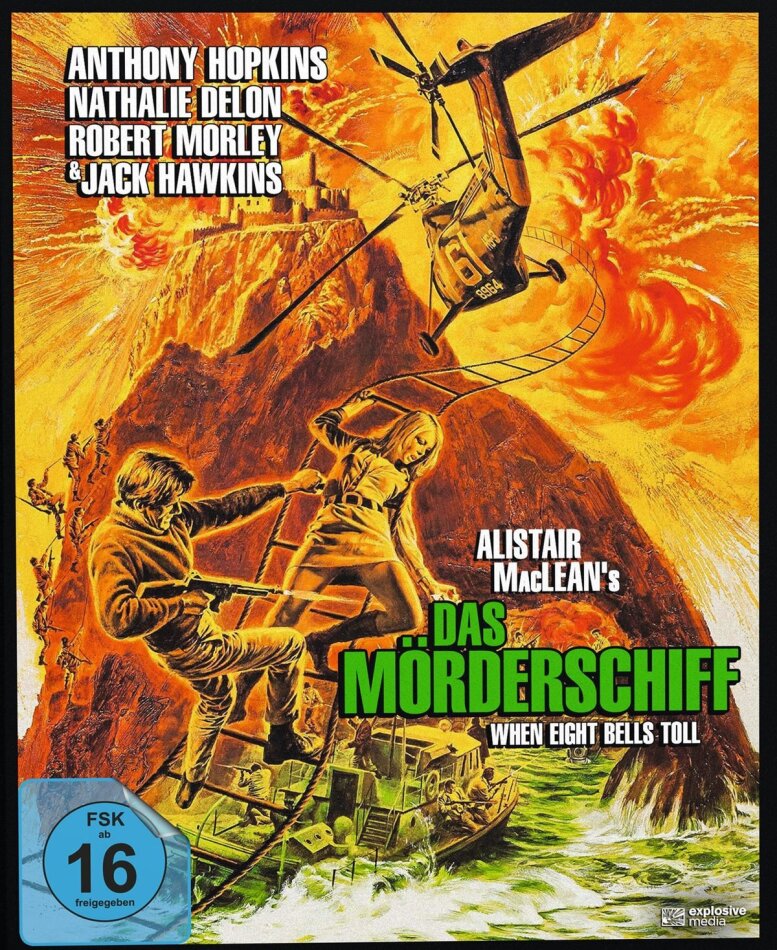 Das Mörderschiff (1971) Cover B, Mediabook, Blu-ray + DVD