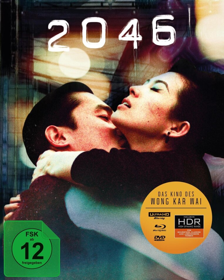 2046 (2004) Schuber, Digipack, Special Edition, 4K Ultra HD + Blu-ray + DVD