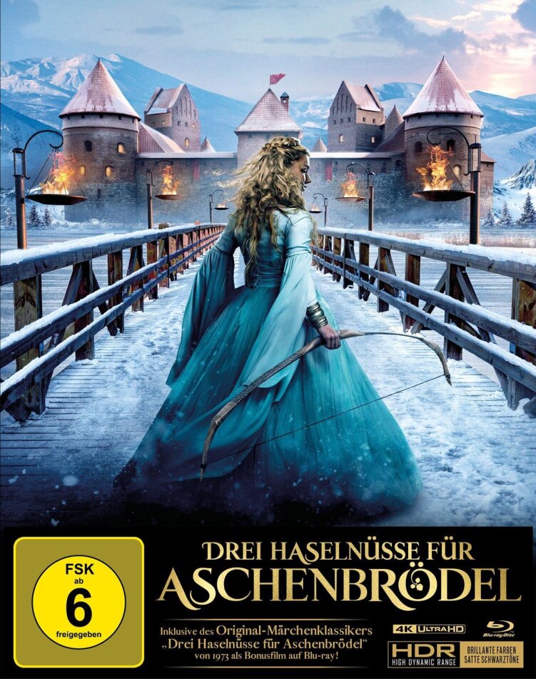 Drei Haselnüsse für Aschenbrödel (2021) Mediabook, 4K Ultra HD + 2 Blu-rays