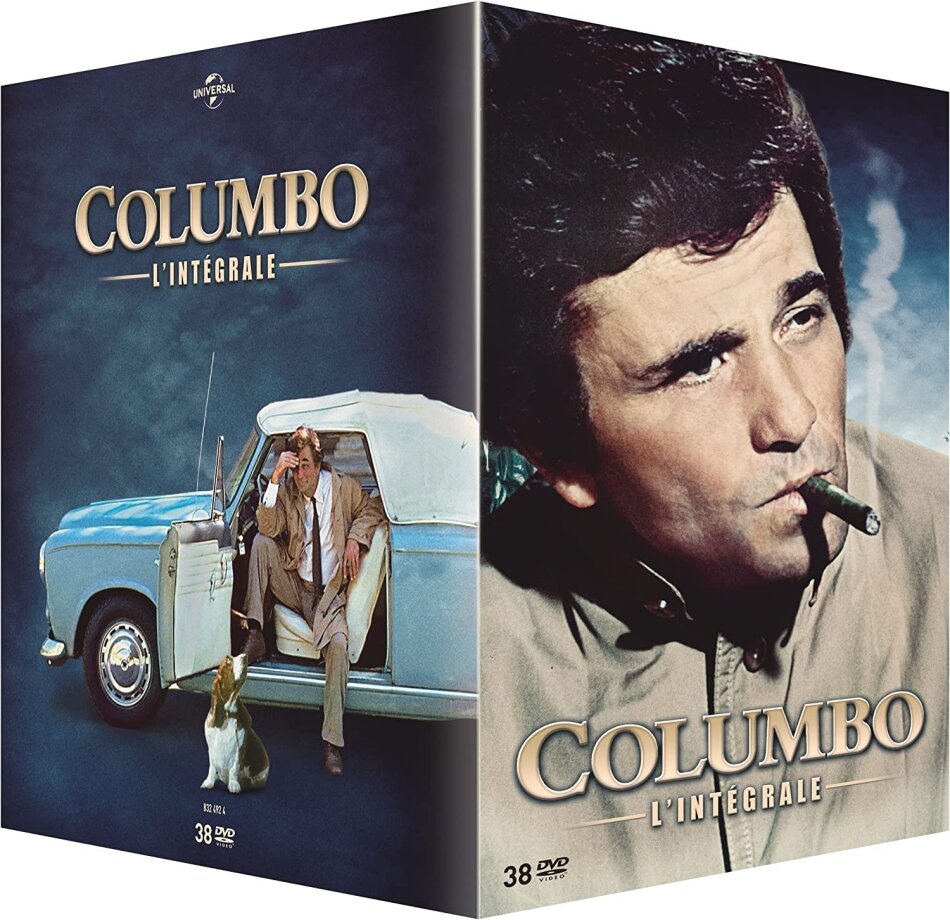 Columbo - L'intégrale de la série: Saisons 1-7 & les 24 téléfilms Neuauflage, 38 DVDs