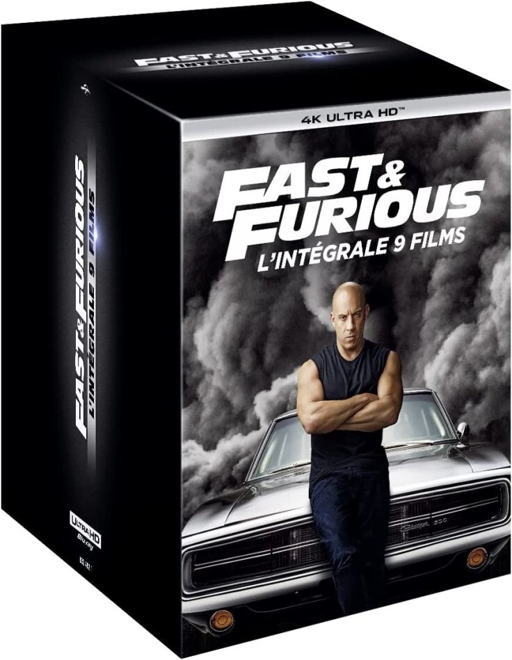 Fast & Furious 1-9 - L'intégrale 9 Films 9 4K Ultra HDs