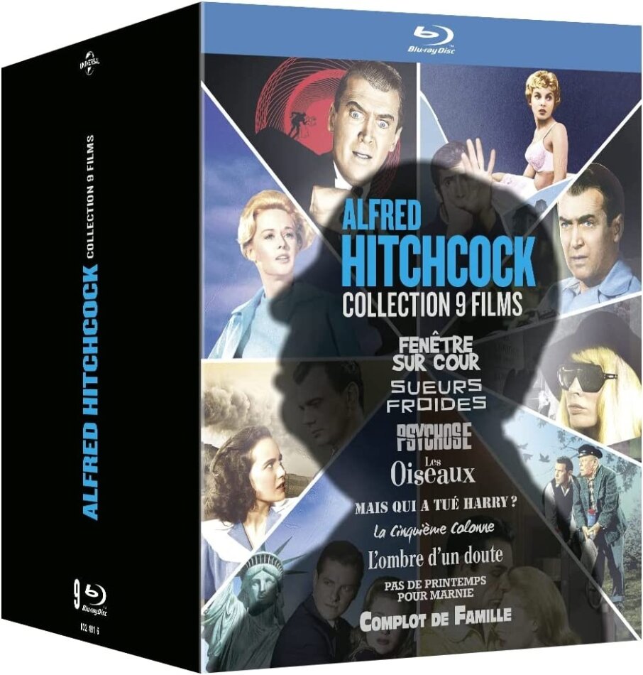 Alfred Hitchcock - Collection 9 Films 9 Blu-ray