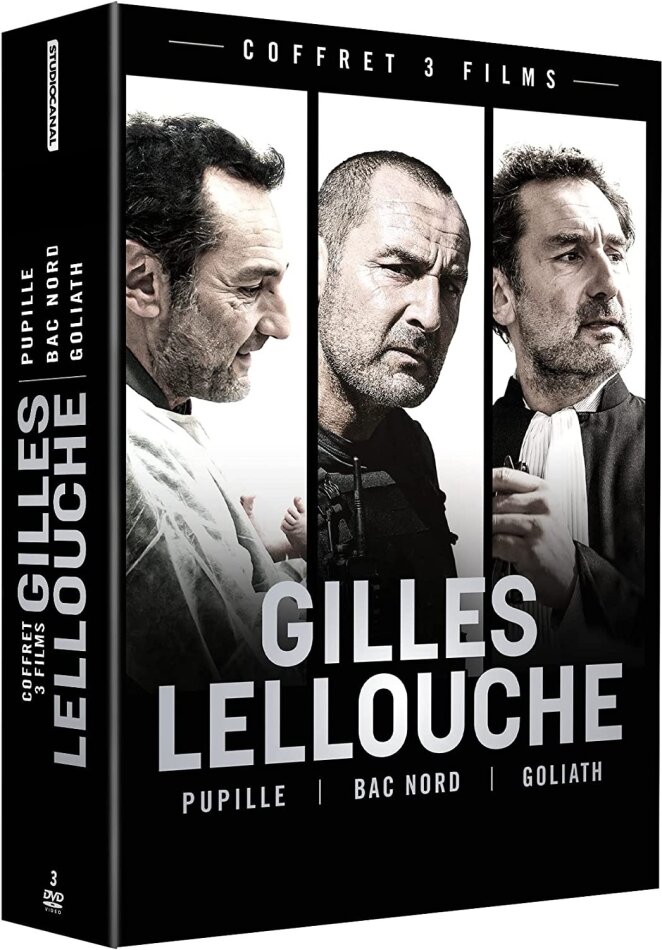 Gilles Lellouche - Pupille / Bac Nord / Goliath 3 DVDs