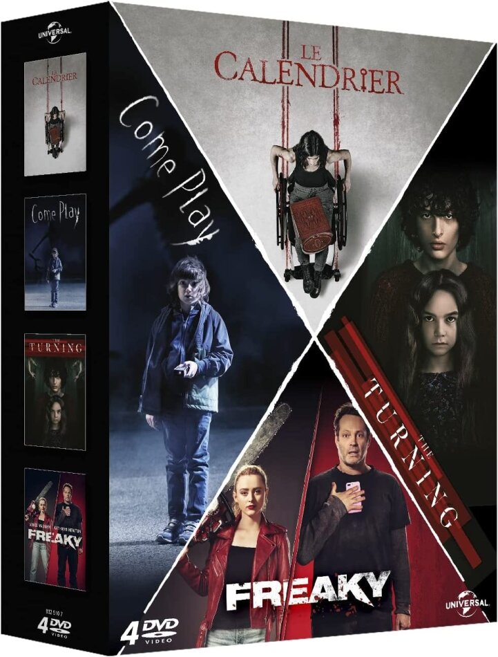 Le Calendrier / Come Play / The Turning / Freaky 4 DVDs