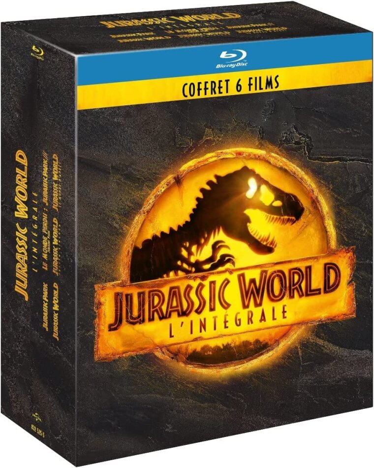 Jurassic World Ultimate Collection - Jurassic Park 1-3 / Jurassic World 1-3 6 Blu-ray