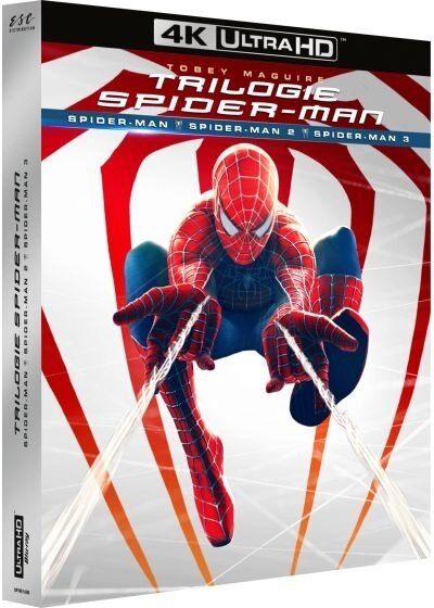 Trilogie Spider-Man - Spider-Man (2002) / Spider-Man 2 (2004) / Spider-Man 3 (2007) 3 4K Ultra HDs