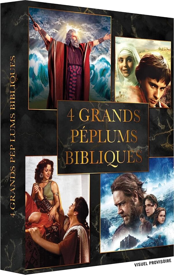 Peplums bibliques - 4 Films Coffret, 5 DVD