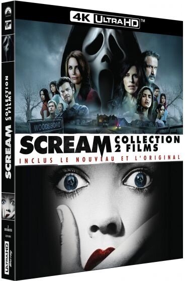 Scream (1996) / Scream 5 (2022) - Collection 2 Films Box, 2 4K Ultra HDs
