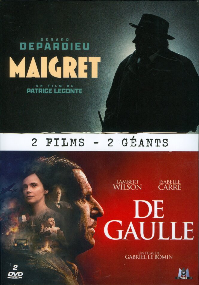 Maigret (2022) / De Gaulle (2020) 2 DVDs