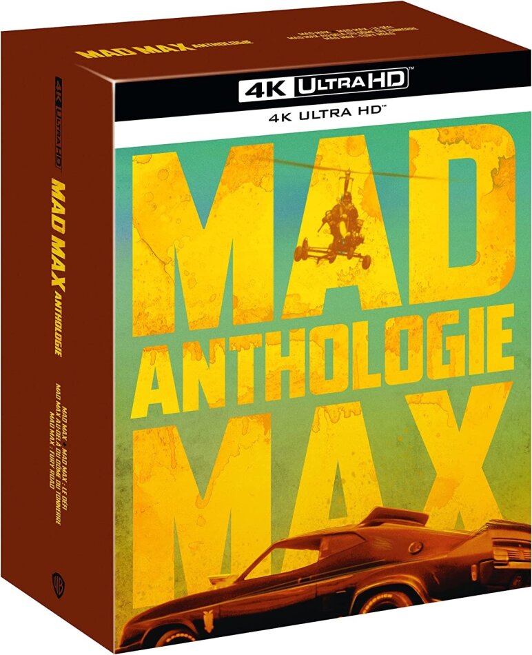 Mad Max Anthologie - Mad Max 1-4 4 4K Ultra HDs