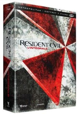 Resident Evil 1-6 & Resident Evil : bienvenue à Raccoon City (2021) 7 DVD