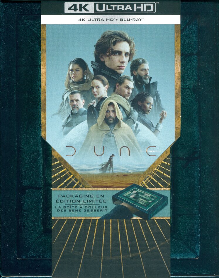 Dune - Partie 1 (2021) + Goodies, Digibook, Limited Collector's Edition, 4K Ultra HD + Blu-ray