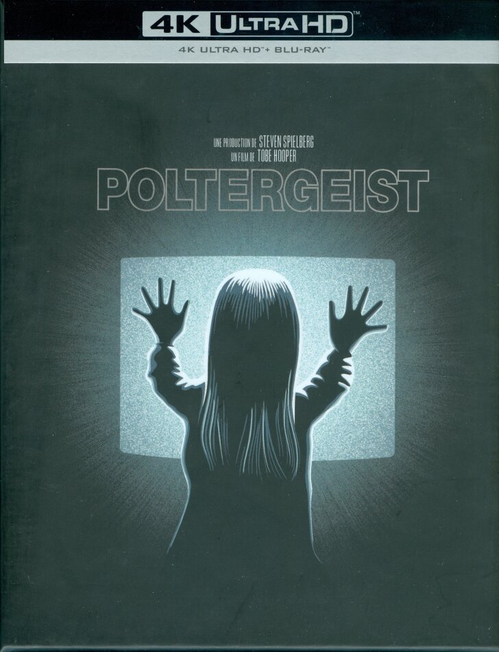 Poltergeist (1982) + Goodies, Schuber, Limited Edition, Steelbook, 4K Ultra HD + Blu-ray