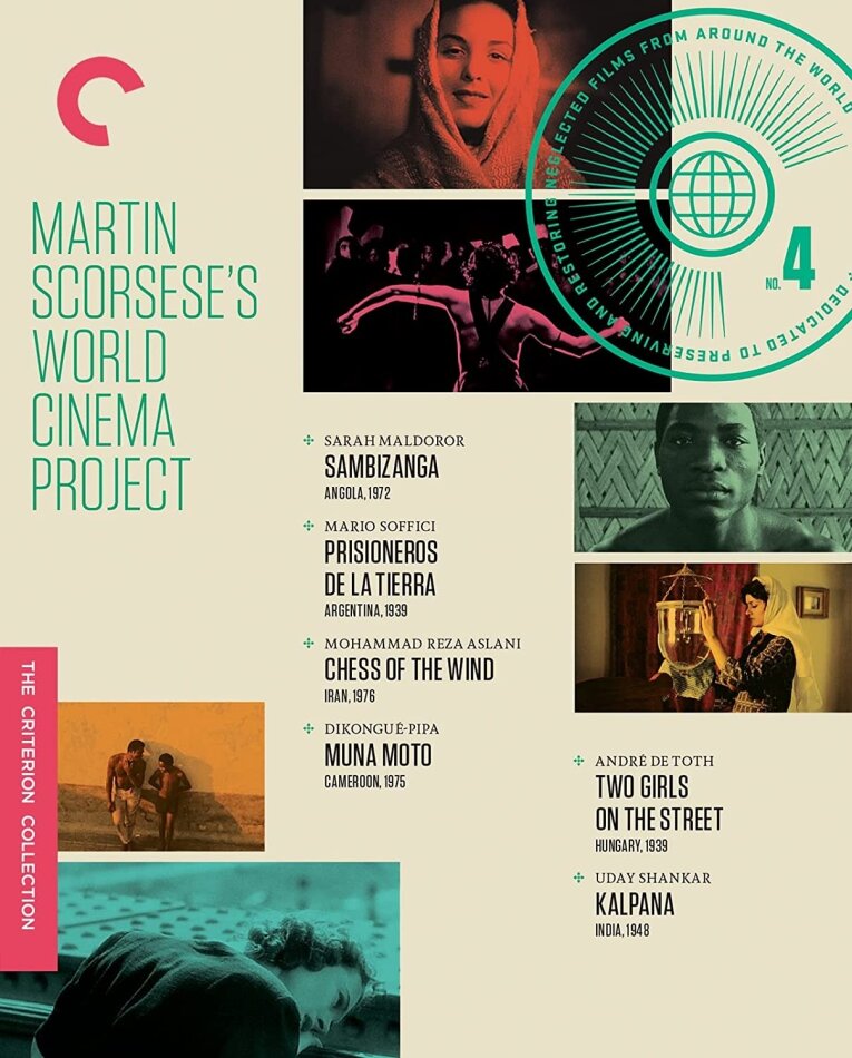 Martin Scorsese's World Cinema Project No. 4 Criterion Collection, 4 Blu-rays + 5 DVDs