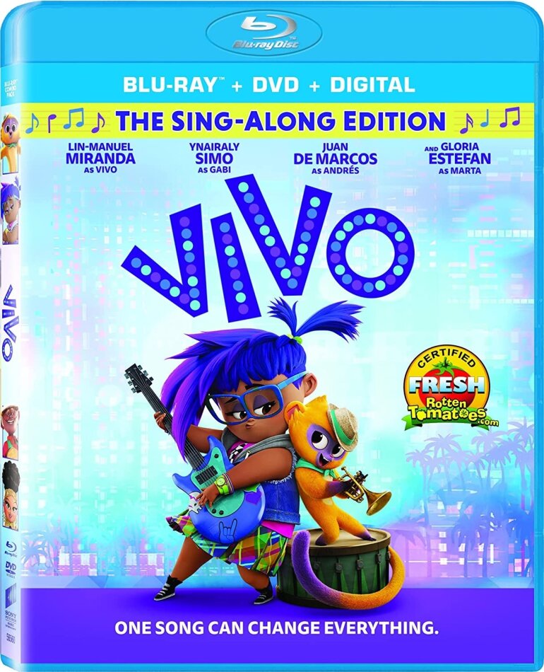 Vivo (2021) Sing-Along Edition, Blu-ray + DVD