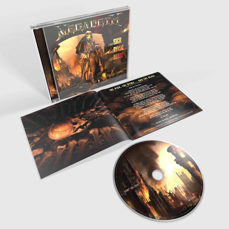 Megadeth - The Sick, The Dying... And The Dead CH Exclusive, 2 Bonustracks, Limited Edition