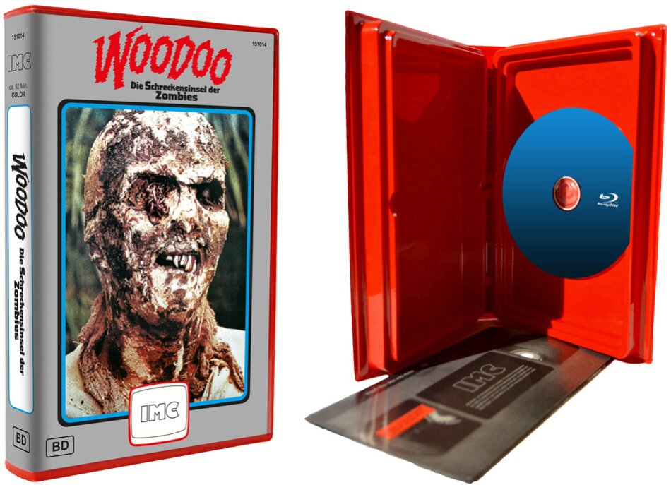 Woodoo - Die Schreckensinsel der Zombies (1979) IMC Redbox, Limited Edition, Uncut