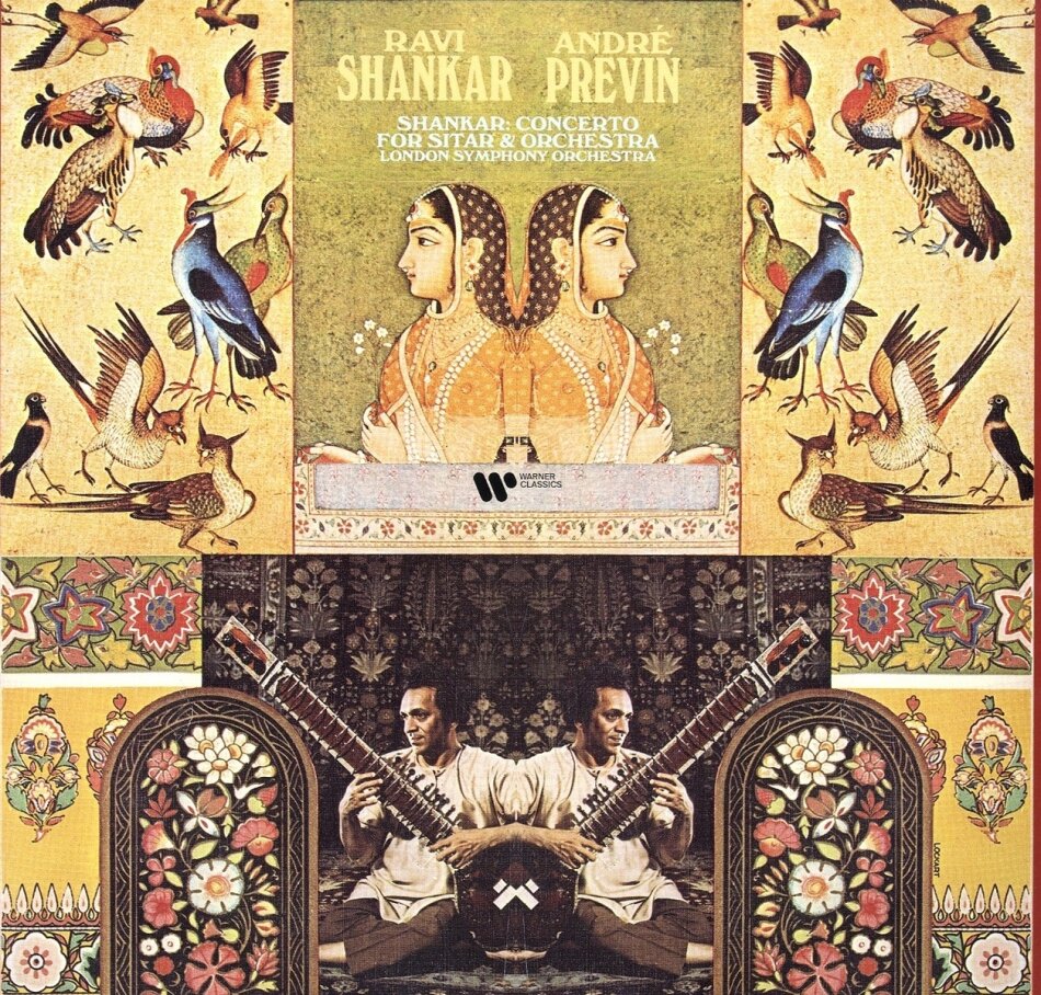 Ravi Shankar & André Previn (*1929) - Concerto For Sitar And Orchestra LP