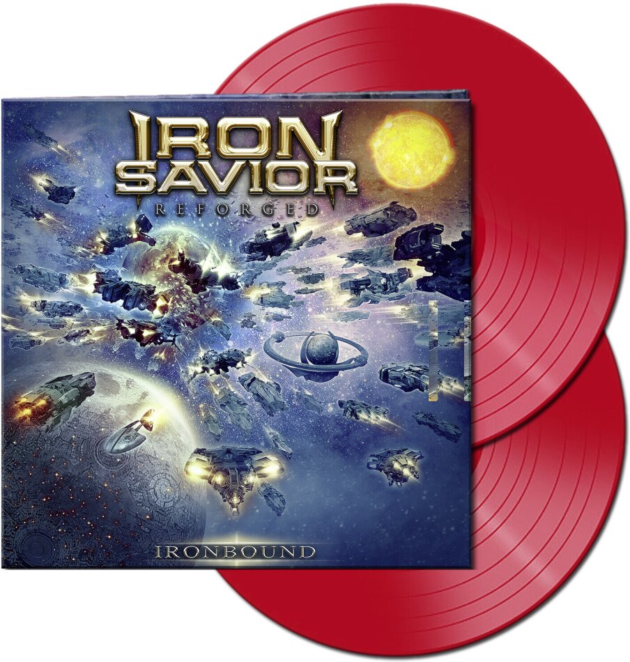 Iron Savior - Reforged - Ironbound Vol. 2 Édition Limitée, Clear Red Vinyl, 2 LP