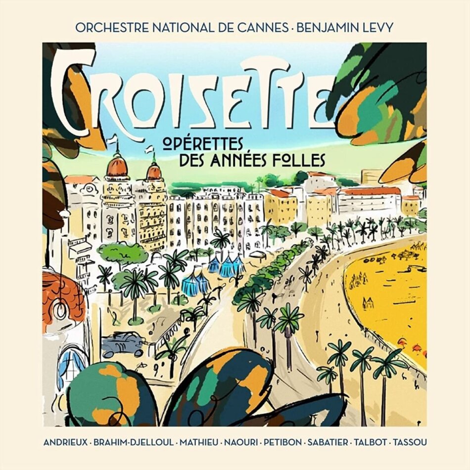 Benjamin Levy & Orchestre National De Cannes - Croisette: Operettes Des Annees Folles Digipack