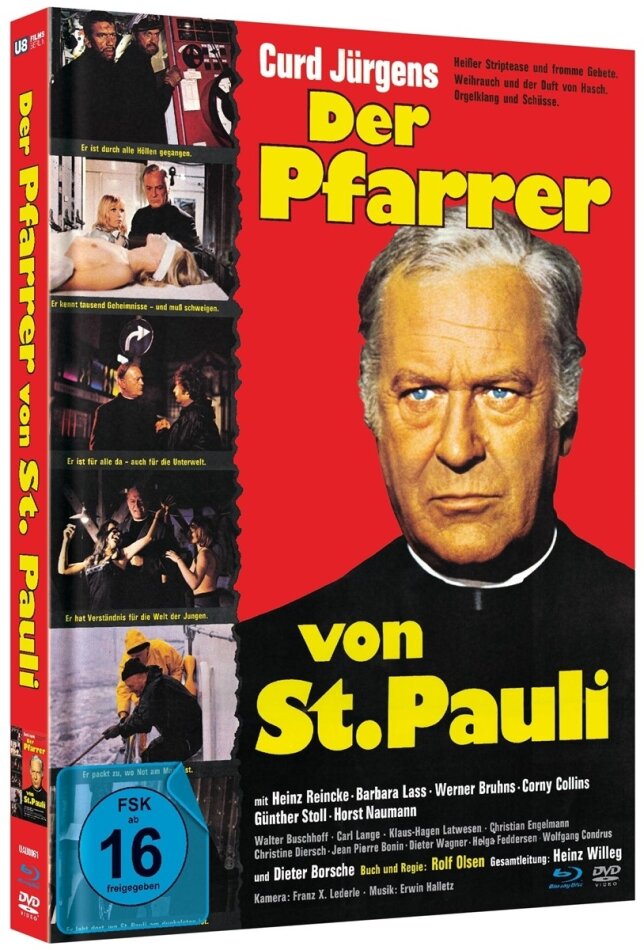 Der Pfarrer von St. Pauli (1970) Mediabook, Blu-ray + DVD