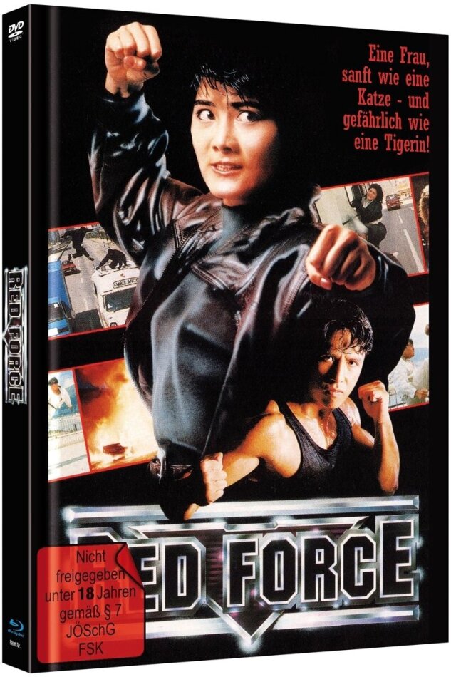 Red Force (1989) Cover A, Limited Edition, Mediabook, Blu-ray + DVD