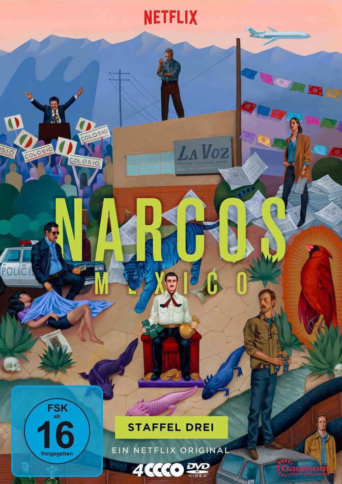 Narcos: Mexico - Staffel 3 4 DVDs