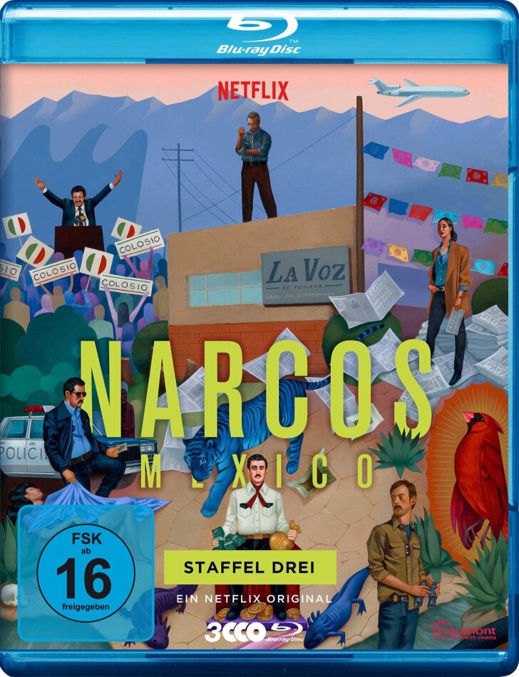 Narcos: Mexico - Staffel 3 3 Blu-rays