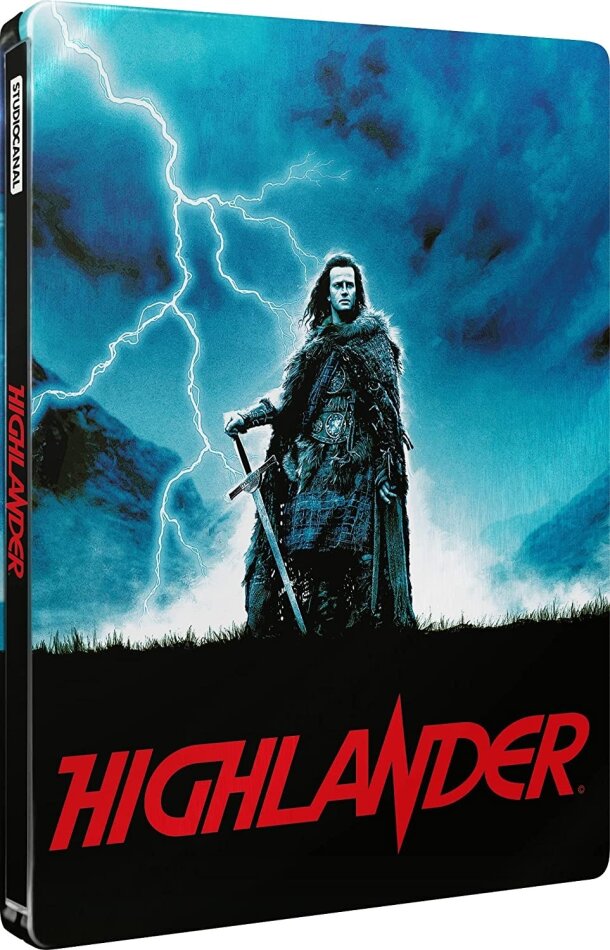 Highlander (1986) Édition Limitée, Steelbook, 4K Ultra HD + Blu-ray