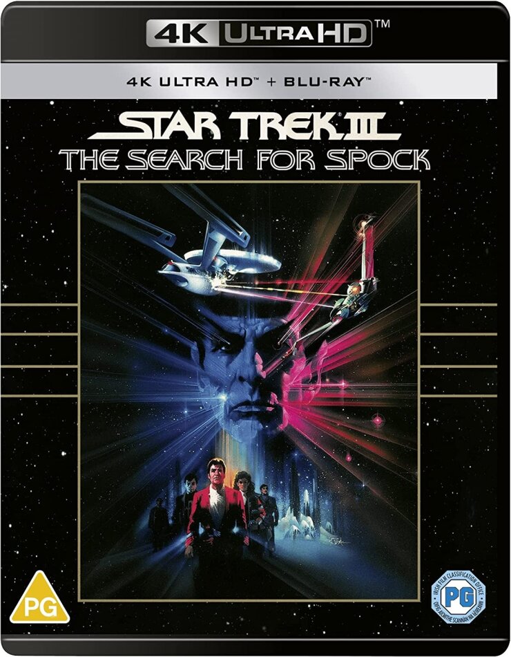 Star Trek 3 - The Search For Spock (1984) 4K Ultra HD + Blu-ray