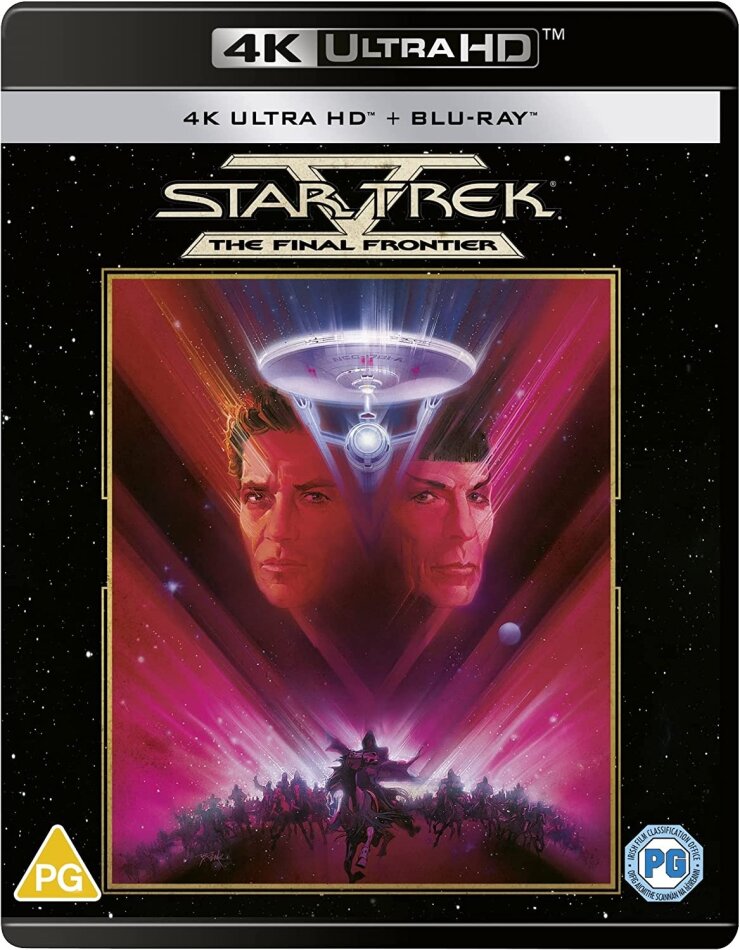 Star Trek 5 - The Final Frontier (1989) 4K Ultra HD + Blu-ray