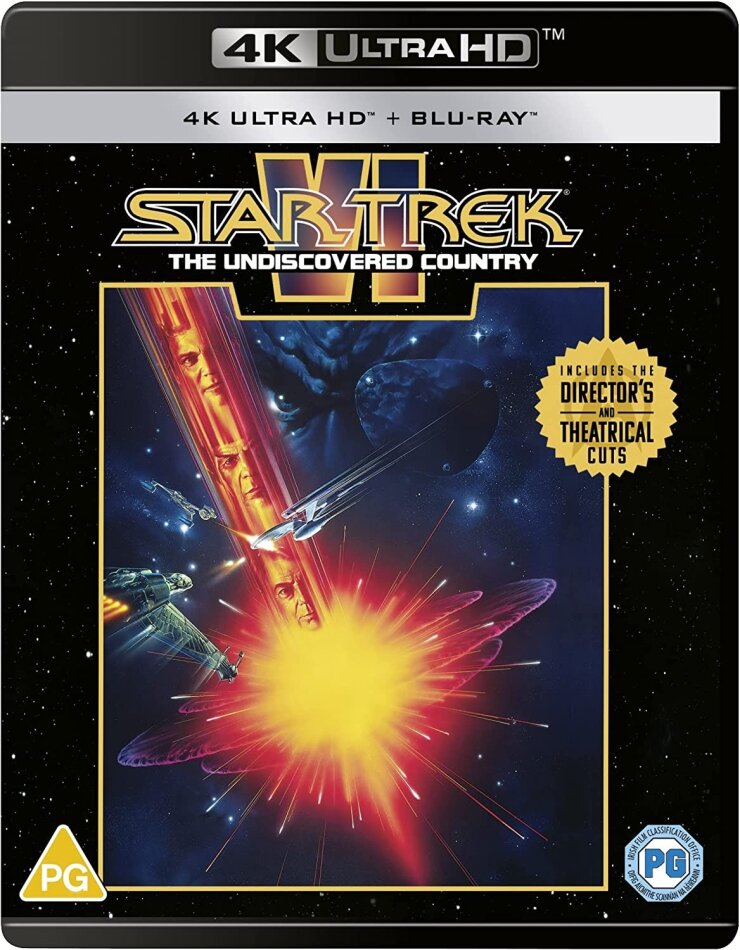 Star Trek 6 - The Undiscovered Country (1991) 4K Ultra HD + Blu-ray