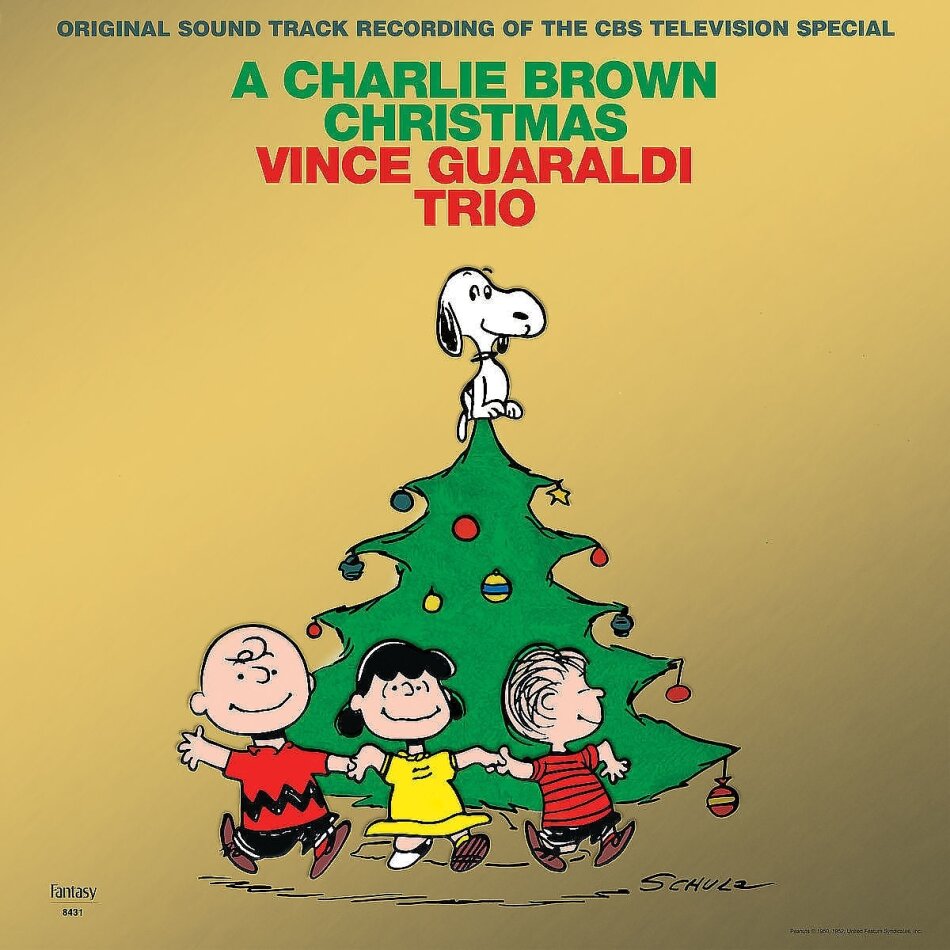Vince Guaraldi - A Charlie Brown Christmas 2022 Reissue, Concord Records, Gold Foil, LP