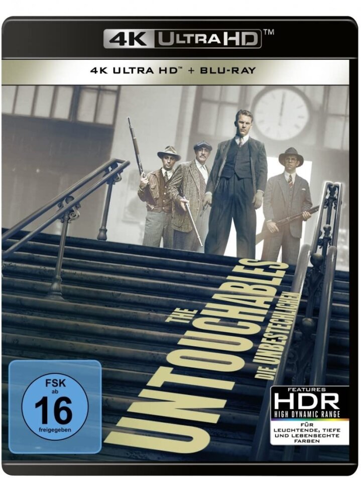 The Untouchables (1987) 4K Ultra HD + Blu-ray