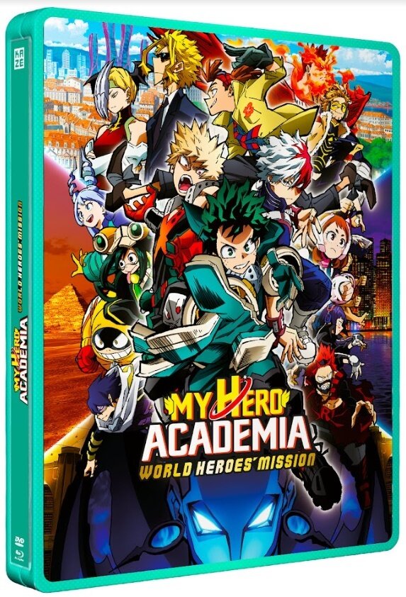 My Hero Academia - The Movie: World Heroes' Mission (2021) Limited Edition, Steelbook, Blu-ray + DVD