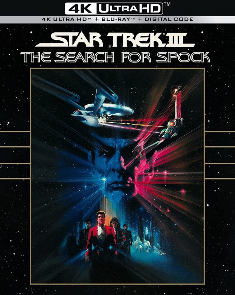 Star Trek 3 - The Search For Spock (1984) 4K Ultra HD + Blu-ray