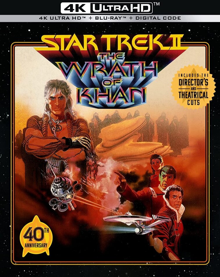 Star Trek 2 - The Wrath Of Khan (1982) 4K Ultra HD + Blu-ray