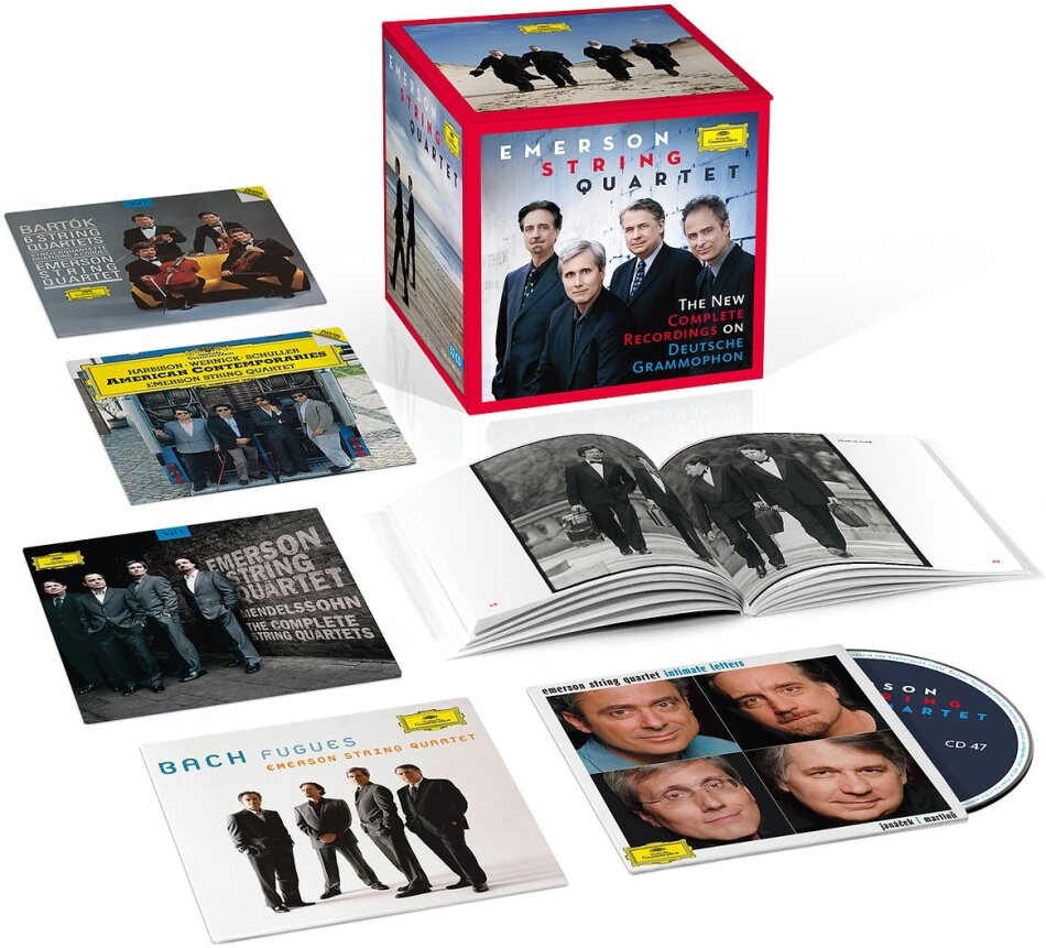 Emerson String Quartet - Complete Recordings On Deutsche Grammophon Édition Limitée, 55 CD