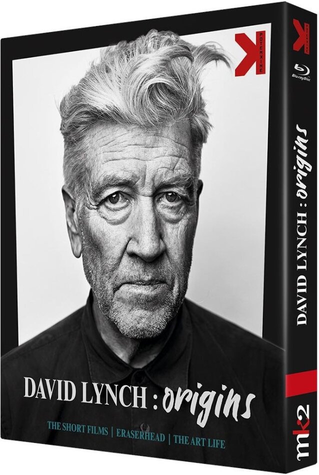 David Lynch Origins - The Short Films of David Lynch / Eraserhead / David Lynch: The Art Life 3 Blu-rays