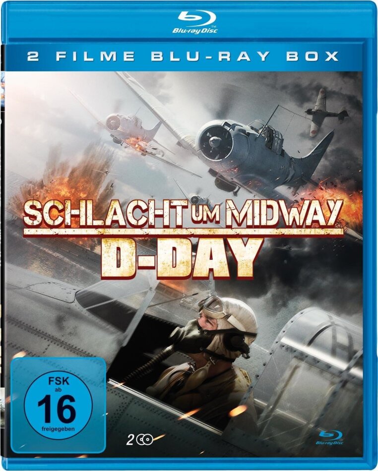 Schlacht um Midway / D-Day 2 Blu-rays