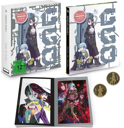 Sword Art Online II - Staffel 2 (Gesamtausgabe, Limited Edition, Steelbook, 4 Blu-rays)