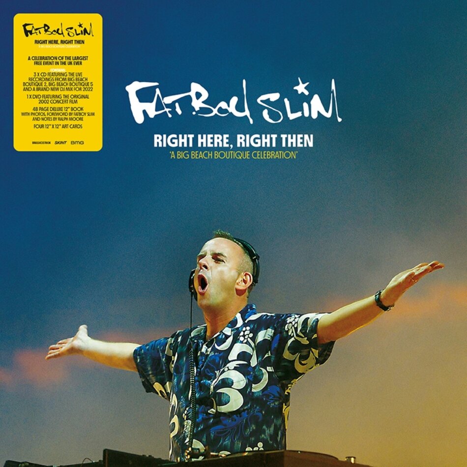 Fatboy Slim - Right Here, Right Then Boxset, CD + DVD