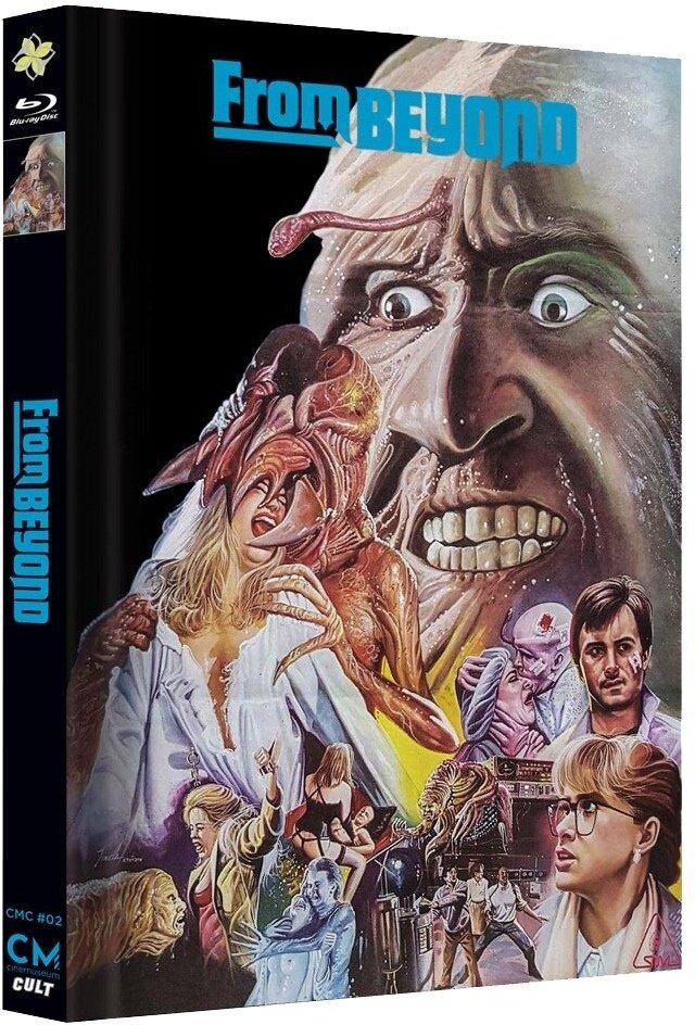 From Beyond - Terrore dall'ignoto (1986) Cover B, Limited Edition, Mediabook, Blu-ray + DVD