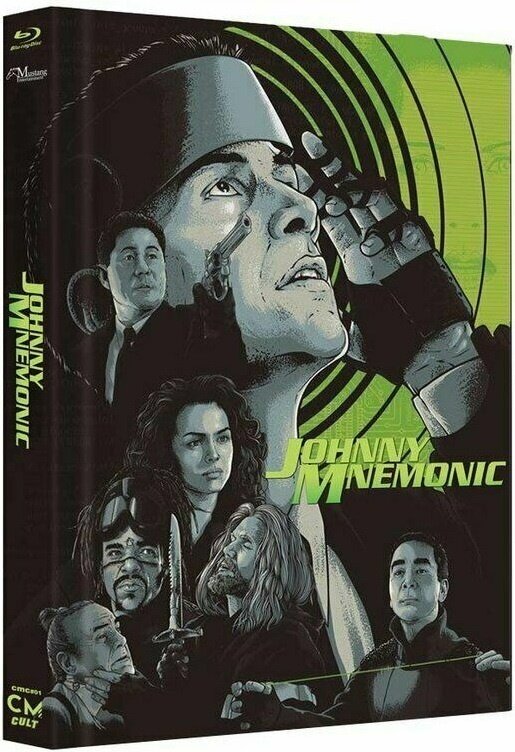 Johnny Mnemonic (1995) Cover B, Limited Edition, Mediabook
