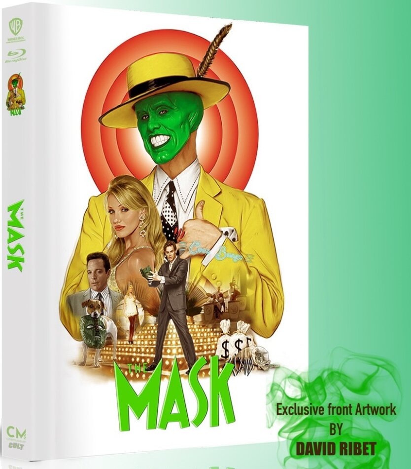 The Mask (1994) Cover A, Limited Edition, Mediabook, Blu-ray + DVD