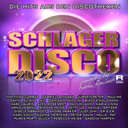 Schlagerdisco 2022 - Die Hits aus den Discotheken (4 CDs)