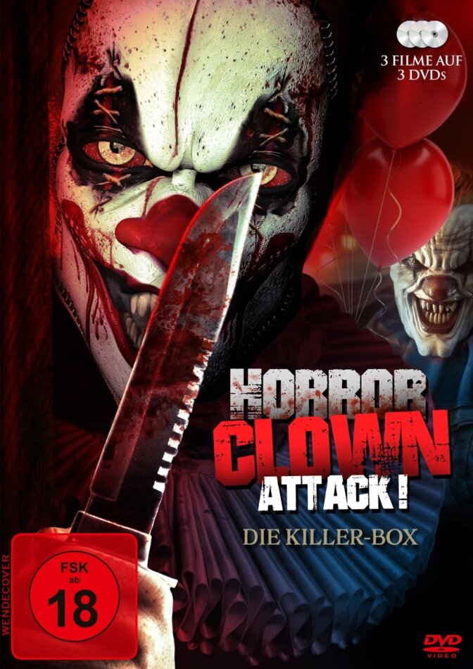 Horrorclown-Attack! - Die Killer-Box 3 DVDs