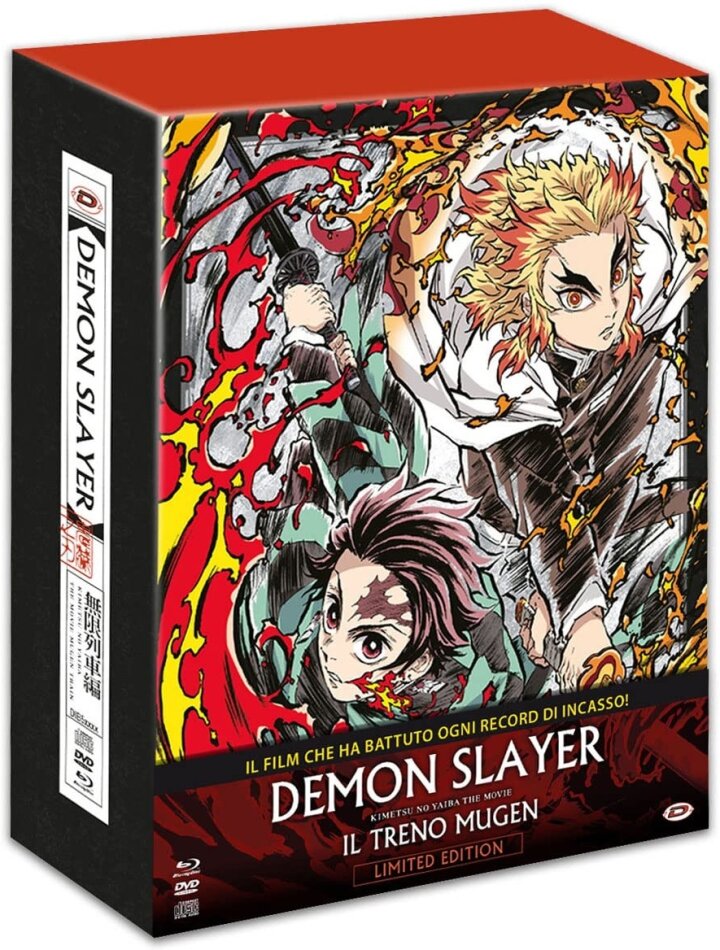 Demon Slayer - Il treno Mugen - Kimetsu no Yaiba - The Movie (2020) Limited Edition, Blu-ray + DVD + CD