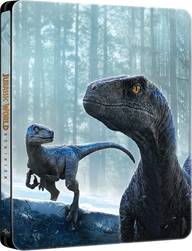 Jurassic World 3 - Dominion (2022) Limited Edition, Steelbook, 4K Ultra HD + Blu-ray